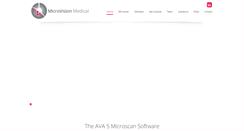 Desktop Screenshot of microvisionmedical.com